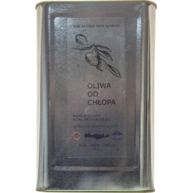 18 litrów niefiltrowanej Oliwy od Chłopa Sitia, zbiór styczeń 2021, 6x 3l