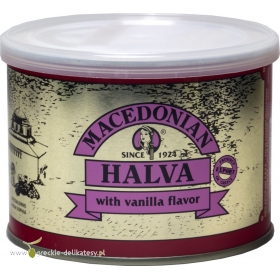 Chałwa macedońska waniliowa w puszce, 500g_krótsza_data