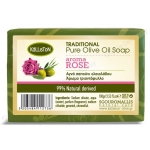 Mydło naturalne oliwkowe o aromacie róży, 100g