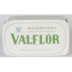 Filety z makreli w oliwie Extra Virgin BIO, Valflor, 120g