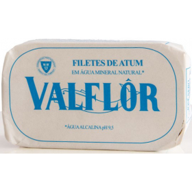 Filety z tuńczyka w delikatnej zalewie z wody mineralnej, Valflor,120g